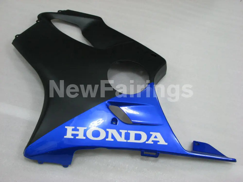 Matte Black and Blue Factory Style - CBR600 F4i 04-06 Fairing Kit