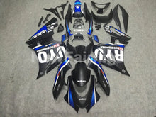 Cargar imagen en el visor de la galería, Matte Black and Blue Factory Style - GSX-R1000 17-24 Fairing Kit