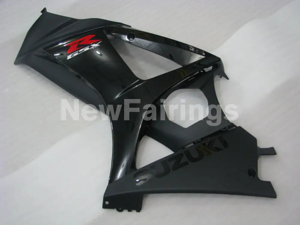 Matte Black and Black Factory Style - GSX-R1000 07-08 Fairing Kit