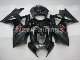Matte Black and Black Factory Style - GSX-R1000 07-08 Fairing Kit