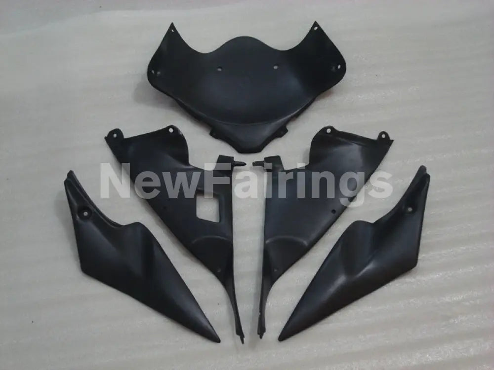 Matte Black and Black Factory Style - GSX-R600 06-07 Fairing Kit