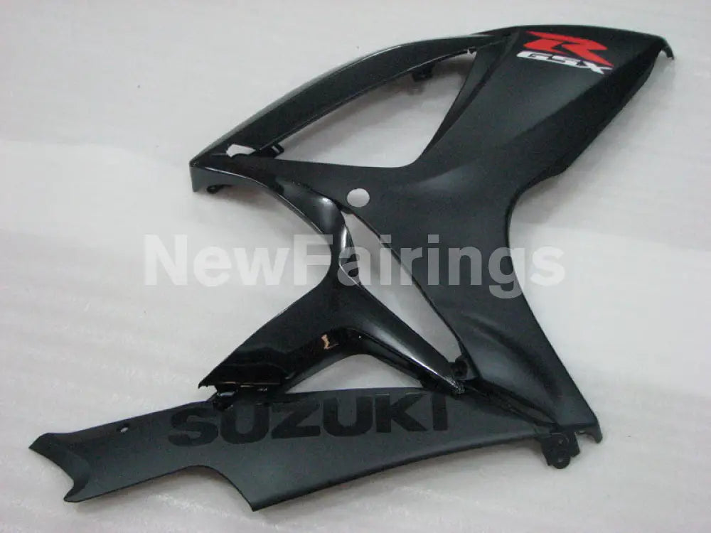 Matte Black and Black Factory Style - GSX-R600 06-07 Fairing Kit