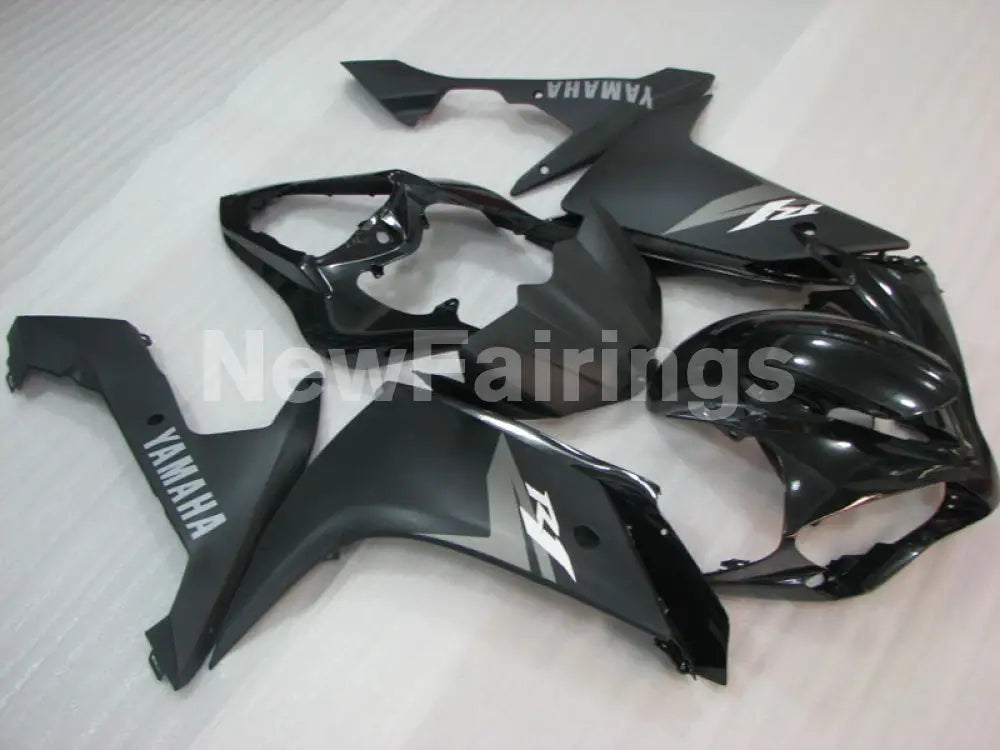 Matte Black and Black Factory Style - YZF-R1 07-08 Fairing Kit