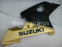 Cargar imagen en el visor de la galería, Matte Black and Gloden Factory Style - GSX-R600 04-05 Fairing Kit