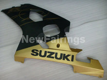 Cargar imagen en el visor de la galería, Matte Black and Gloden Factory Style - GSX-R750 04-05 Fairing Kit