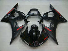 Cargar imagen en el visor de la galería, Matte Black and Gloss Black with Red Decals Factory Style - YZF-R6 03-04 Fairing Kit