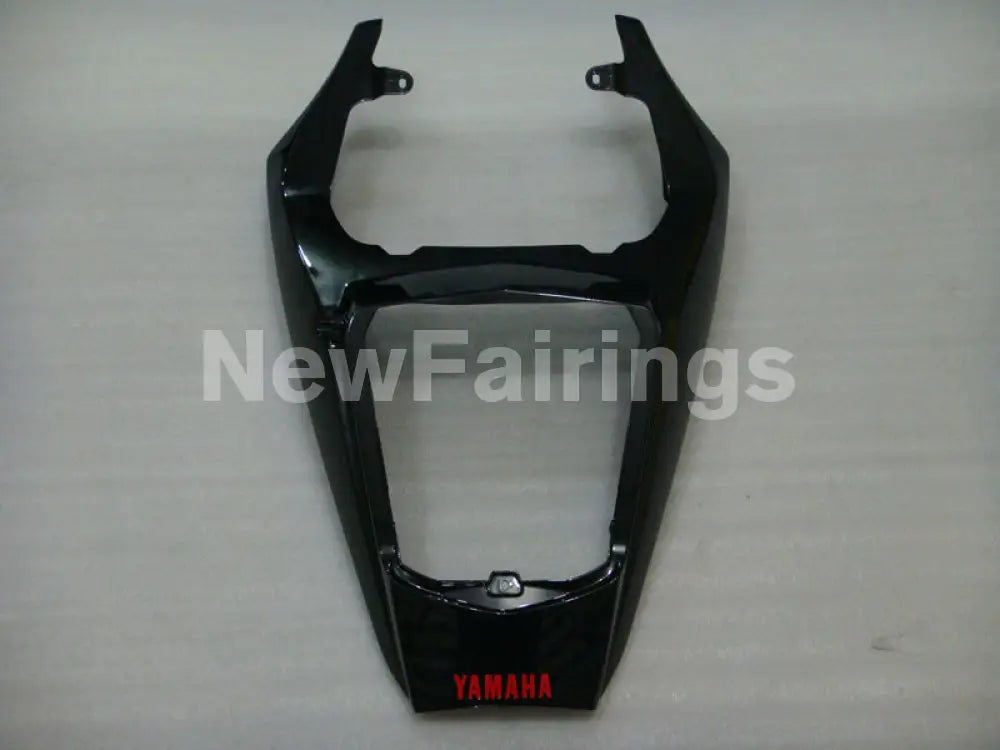 Matte Black and Gloss Black with Red Decals Factory Style - YZF-R6 05 Fairing Kit