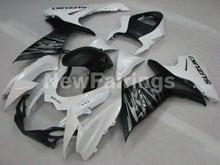 Cargar imagen en el visor de la galería, Matte Black and Pearl White Factory Style - GSX-R600 11-24 Fairing Kit