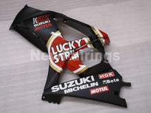 Cargar imagen en el visor de la galería, Matte Black and Red Lucky Strike - GSX-R1000 07-08 Fairing Kit