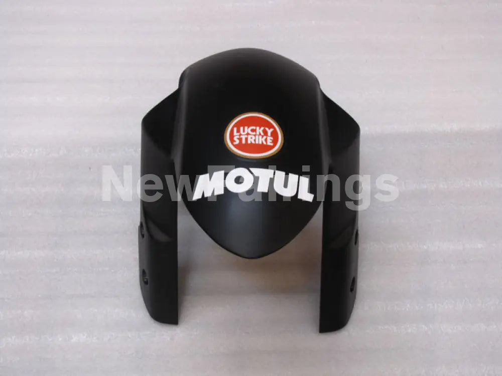 Matte Black and Red Lucky Strike - GSX-R1000 07-08 Fairing Kit