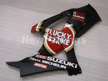 Cargar imagen en el visor de la galería, Matte Black and Red Lucky Strike - GSX-R1000 07-08 Fairing Kit