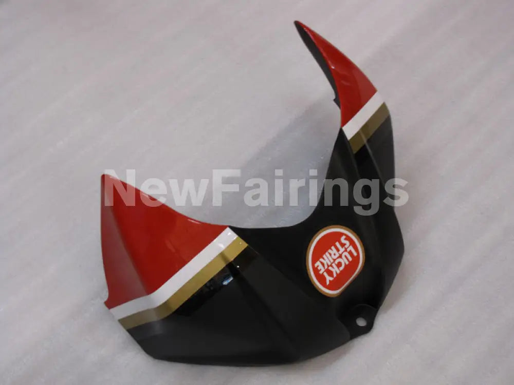Matte Black and Red Lucky Strike - GSX-R1000 07-08 Fairing Kit