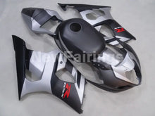 Cargar imagen en el visor de la galería, Matte Black and Silver Factory Style - GSX-R1000 03-04 Fairing Kit