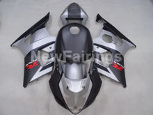 Cargar imagen en el visor de la galería, Matte Black and Silver Factory Style - GSX-R1000 03-04 Fairing Kit