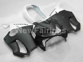 Matte Black and White Factory Style - CBR600 F4i 04-06 Fairing Kit