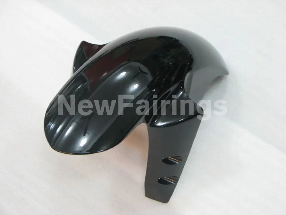 Matte Black and Black with Golden Stickers Factory Style - YZF-R1 07-08 Fairing Kit