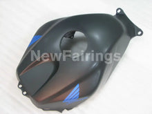 Cargar imagen en el visor de la galería, Matte Black with blue decals Factory Style - CBR600RR 03-04 Fairing Kit