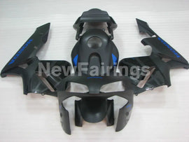 Matte Black with blue decals Factory Style - CBR600RR 03-04 Fairing Kit