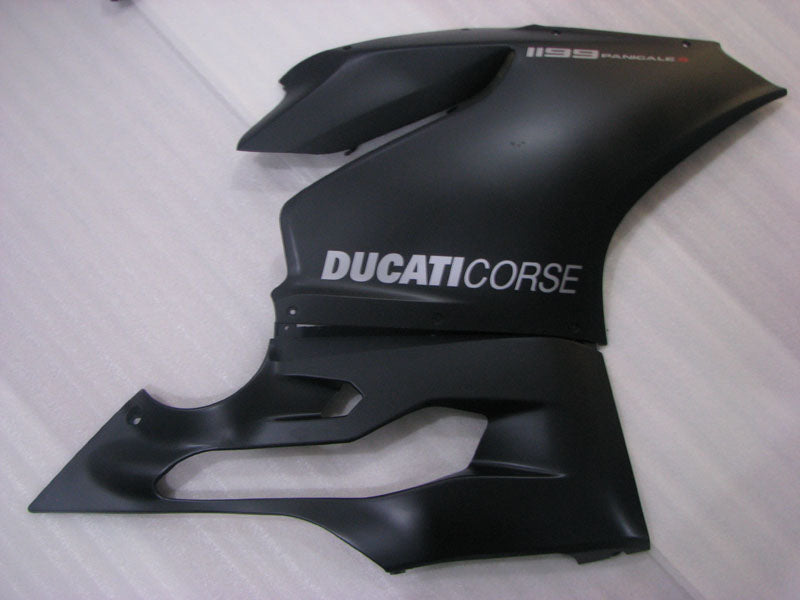 Matte Black Factory Style - Ducati 1199 Panigale 12-14 Fairing Kit