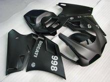 Cargar imagen en el visor de la galería, Matte Black Factory Style - Ducati 998 96-02 Fairing Kit (Single Passenger Seat)