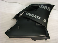 Cargar imagen en el visor de la galería, Matte Black Factory Style - Ducati 998 96-02 Fairing Kit (Single Passenger Seat)