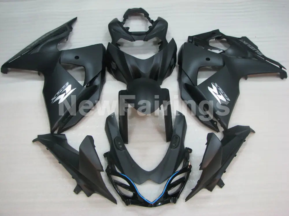 Matte Black Factory Style - GSX-R1000 09-16 Fairing Kit