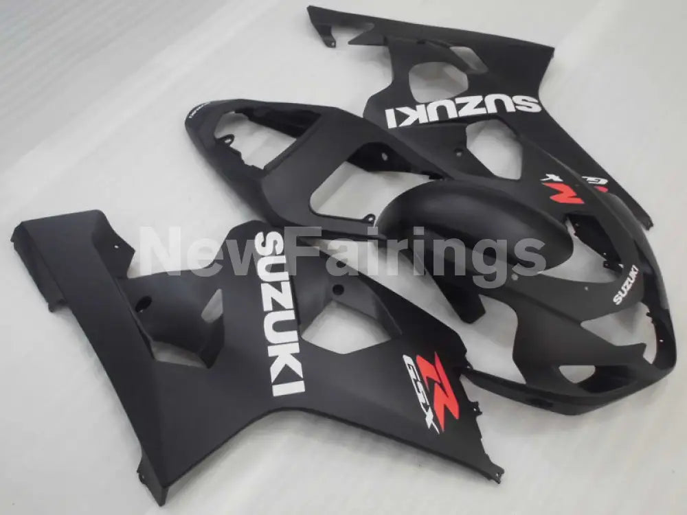Matte Black Factory Style - GSX-R600 04-05 Fairing Kit