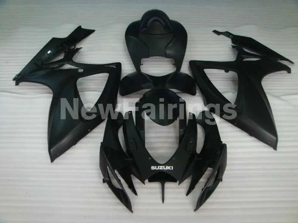 Matte Black Factory Style - GSX-R600 06-07 Fairing Kit