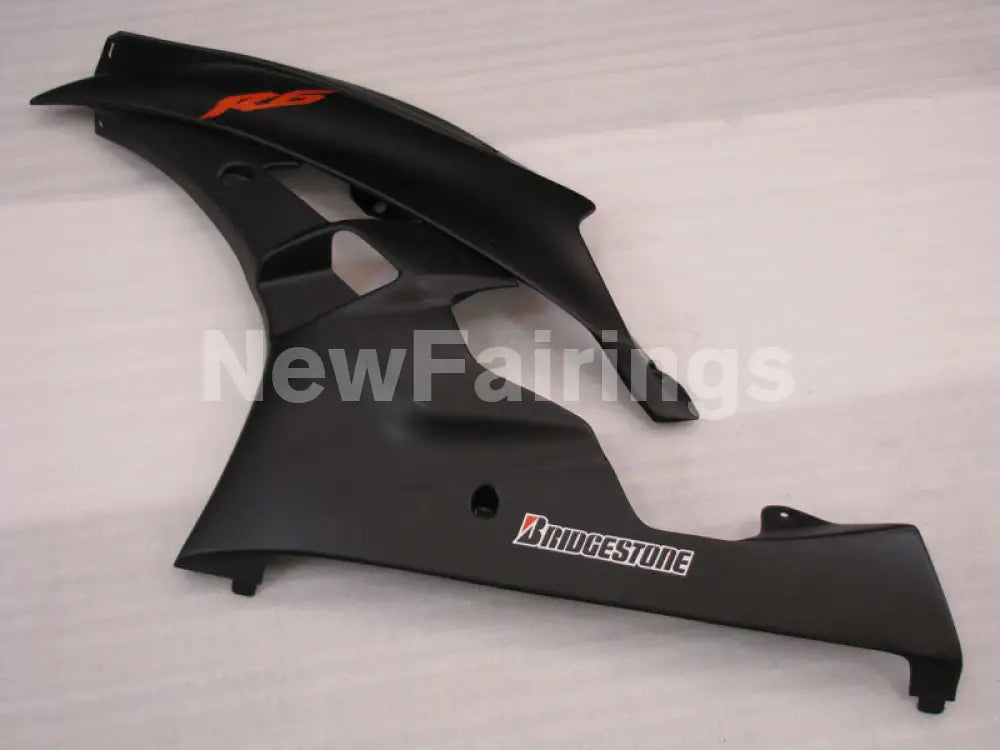 Matte Black Factory Style - YZF-R6 06-07 Fairing Kit