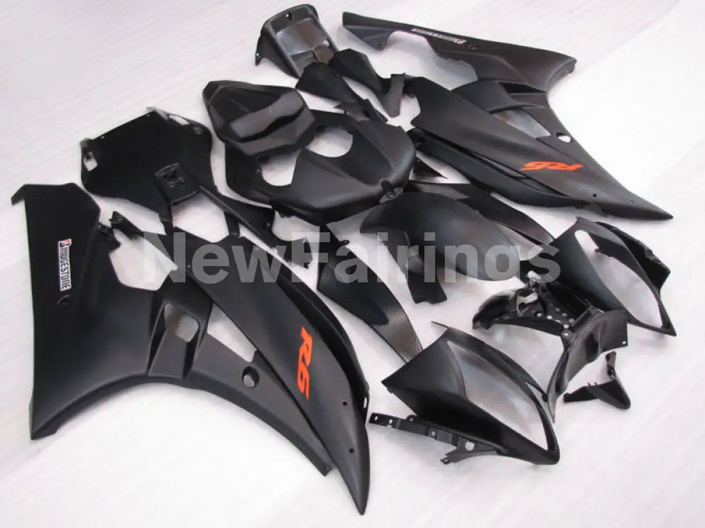 Matte Black Factory Style - YZF-R6 06-07 Fairing Kit