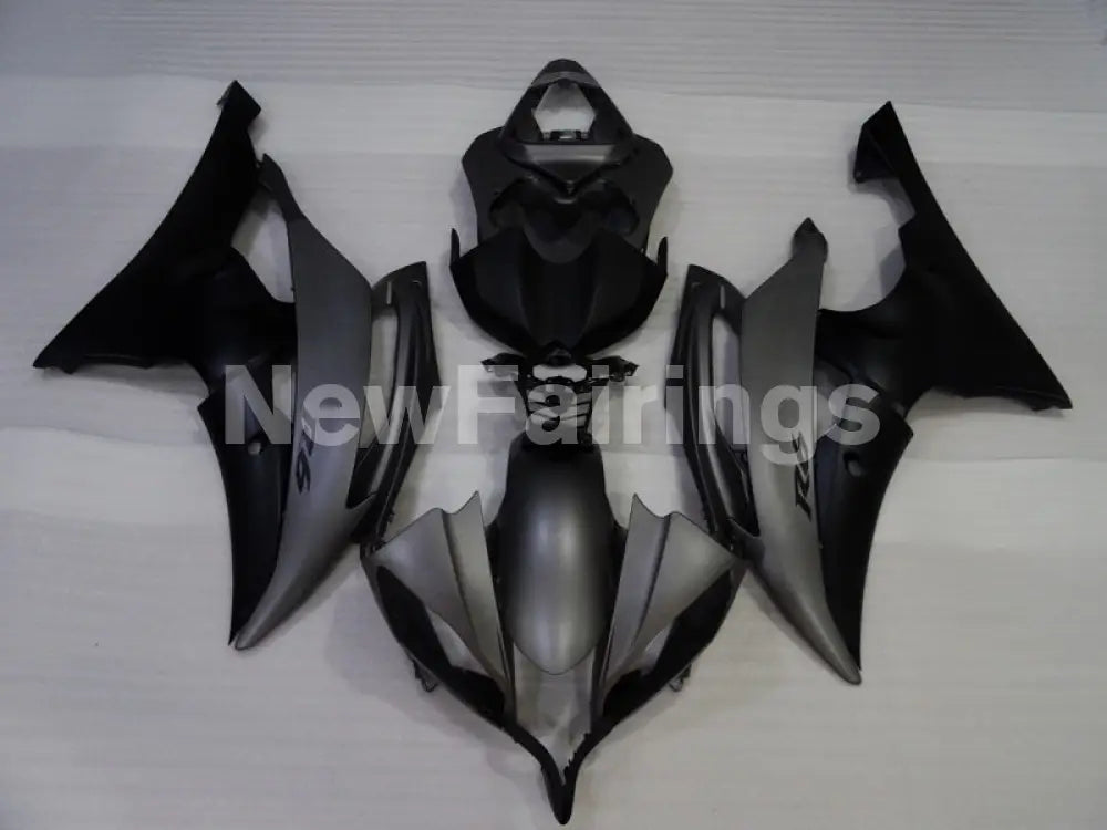 Matte Black Factory Style - YZF-R6 08-16 Fairing Kit