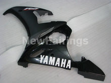 Cargar imagen en el visor de la galería, Matte Black and Gloss Black with White Decals Factory Style - YZF-R6 03-04 Fairing Kit