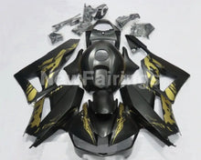 Cargar imagen en el visor de la galería, Matte Black with golden decal Factory Style - CBR600RR 13-23 Fairing Kit