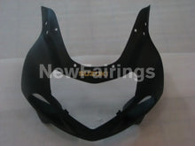 Cargar imagen en el visor de la galería, Matte Black with Golden Decals Factory Style - GSX-R600 01-03 Fairing Kit
