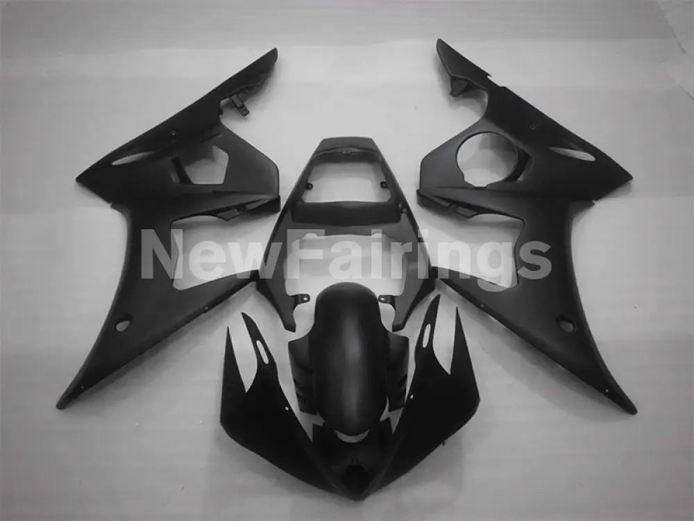Matte Black No decals - YZF-R6 03-04 Fairing Kit