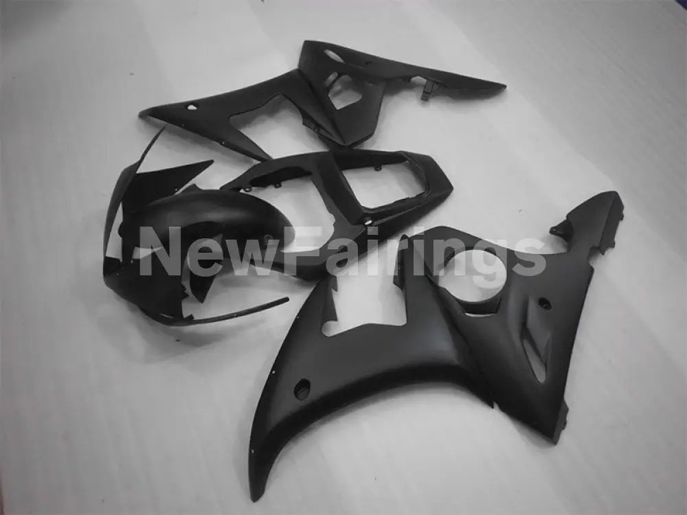 Matte Black No decals - YZF-R6 03-04 Fairing Kit