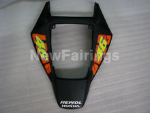 Cargar imagen en el visor de la galería, Matte Black and Orange Rossi- CBR1000RR 04-05 Fairing Kit