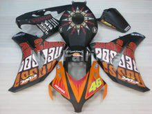 Cargar imagen en el visor de la galería, Matte Black and Orange Rossi - CBR1000RR 08-11 Fairing Kit