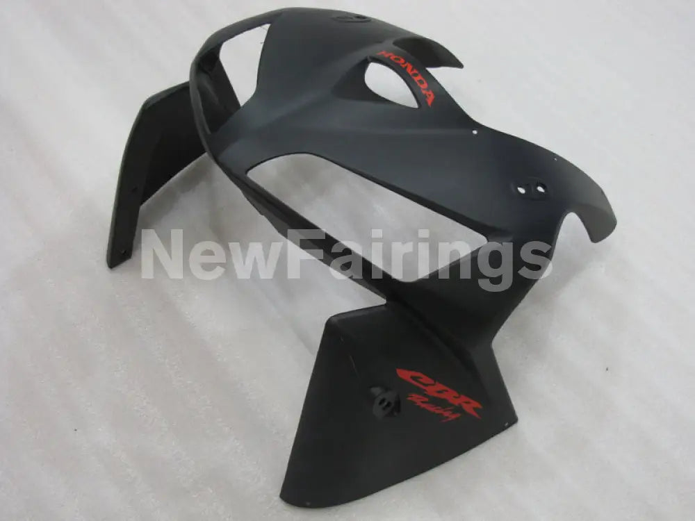 Matte Black with red decals Factory Style - CBR600RR 05-06 Fairing Kit