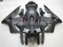 Cargar imagen en el visor de la galería, Matte Black with red decals Factory Style - CBR600RR 05-06 Fairing Kit