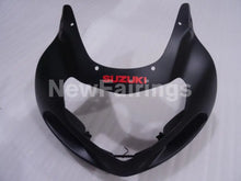 Cargar imagen en el visor de la galería, Matte Black with Red Decals Factory Style - GSX-R600 01-03 Fairing Kit