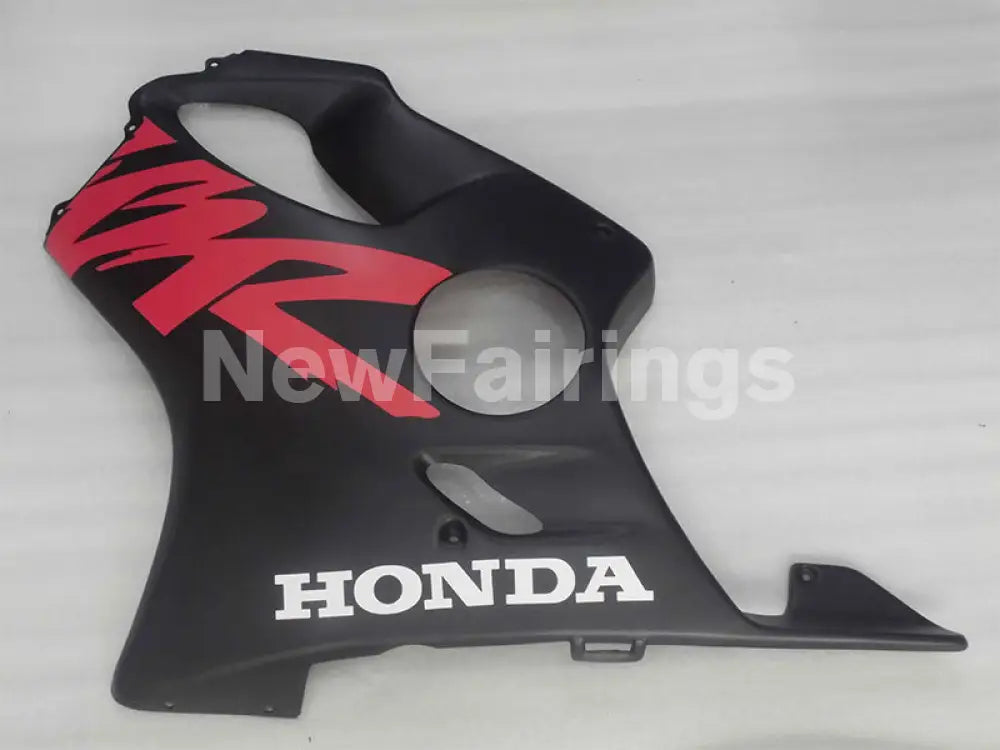 Matte Black and Red Factory Style - CBR600 F4 99-00 Fairing Kit