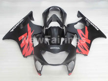 Cargar imagen en el visor de la galería, Matte Black and Red Factory Style - CBR600 F4 99-00 Fairing Kit