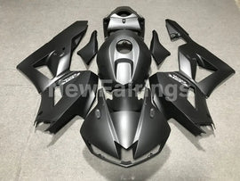 Matte Black with white decal Factory Style - CBR600RR 13-23 Fairing Kit