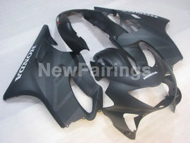 Matte Black with White Decals Factory Style - CBR600 F4 99-00 Fairing Kit