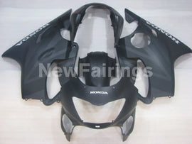 Matte Black with White Decals Factory Style - CBR600 F4 99-00 Fairing Kit