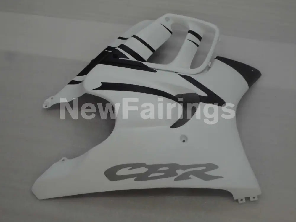 Matte Black and White Factory Style - CBR600 F3 97-98 Fairing Kit