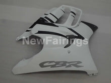 Cargar imagen en el visor de la galería, Matte Black and White Factory Style - CBR600 F3 97-98 Fairing Kit