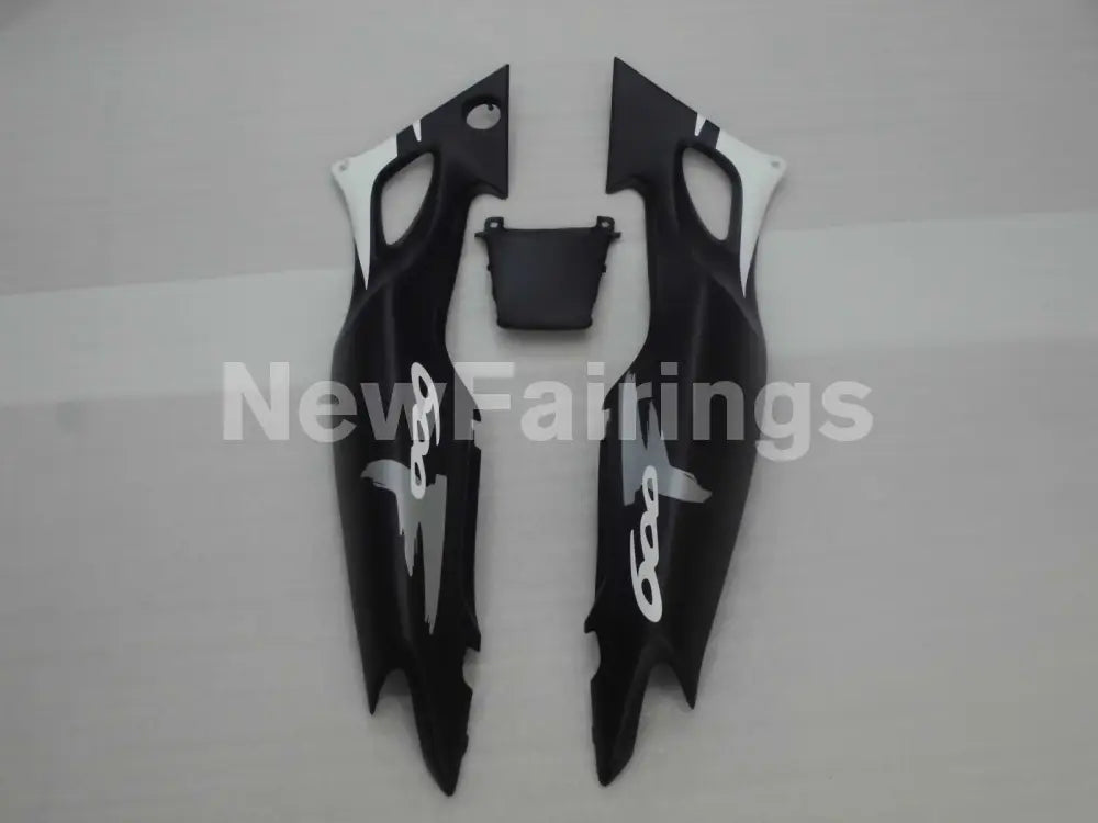 Matte Black and White Factory Style - CBR600 F3 97-98 Fairing Kit