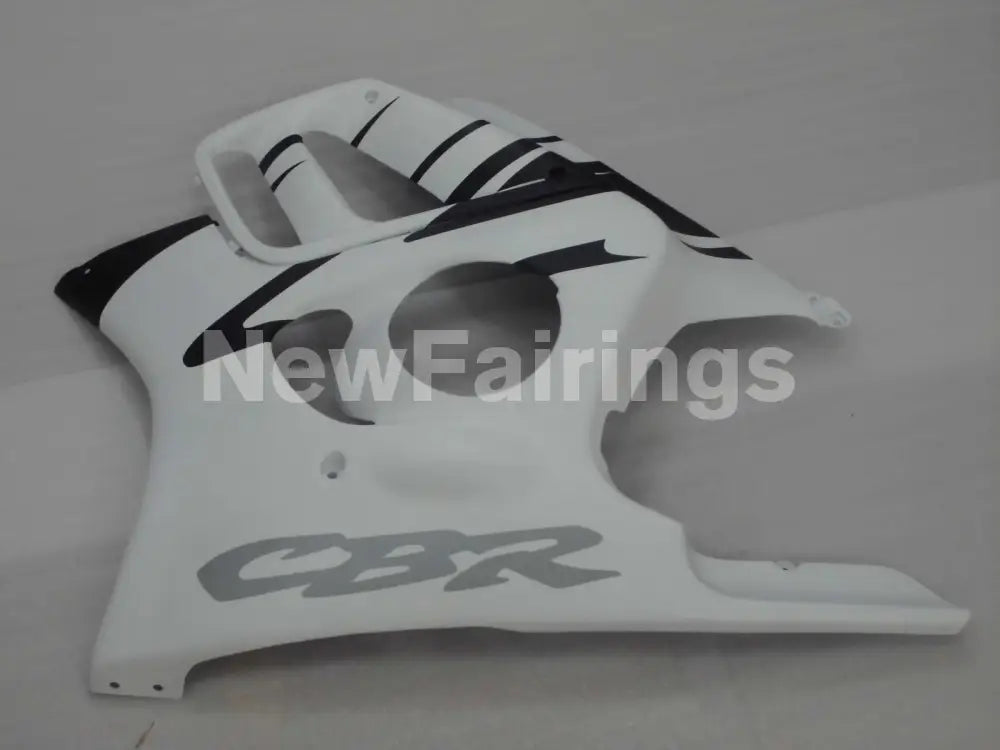 Matte Black and White Factory Style - CBR600 F3 97-98 Fairing Kit